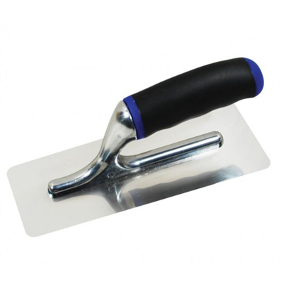 Mini platoir spécial décoration - lame rectangle en inox - 80 x 200 mm