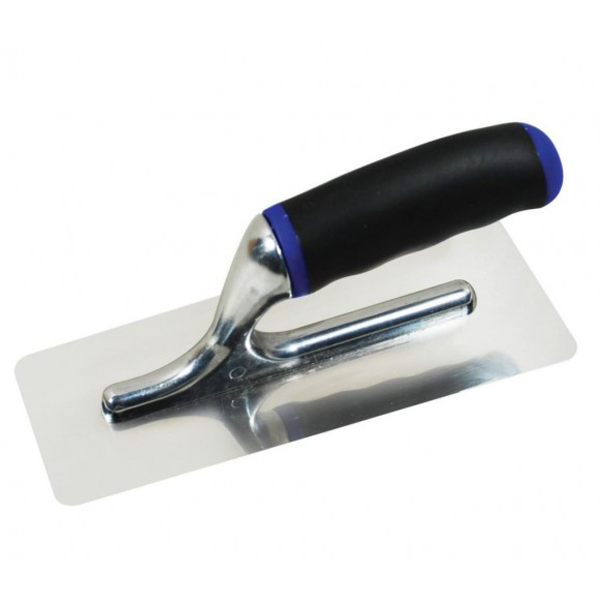 Mini platoir spécial décoration - lame rectangle en inox - 80 x 200 mm