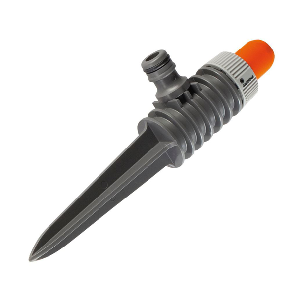 Arroseur asperseur sur pic Classic Gardena - Pluie fine 360° - Surface arrosage maximale 80 m²