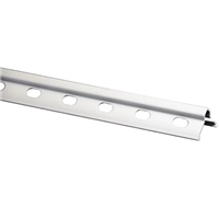 Protège angle en plastique pour arête de cloison en plaque de plâtre - 25,0 MM x 25,0 MM - 2,50 M