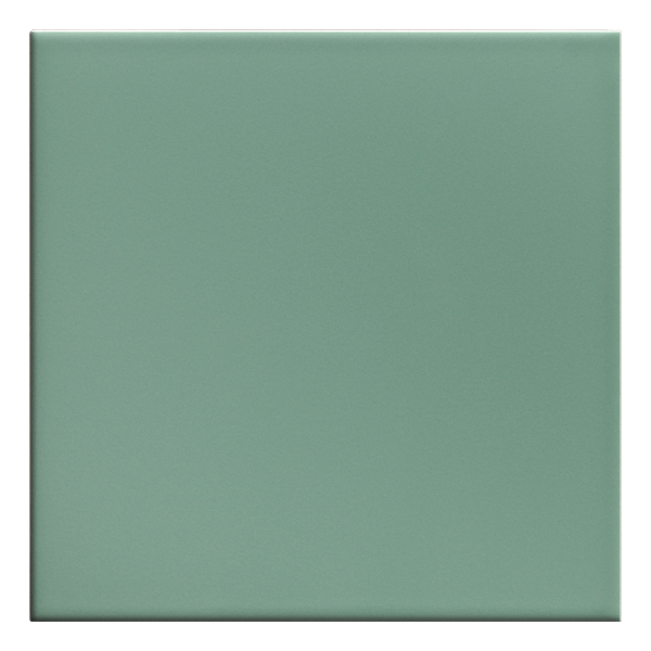 Faïence salle de bain et cuisine - Technical - 20,0 CM x 20,0 CM - ép. 6,30 MM - Vert foncé Mat