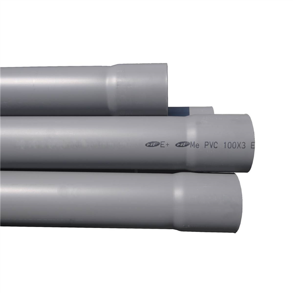 Tube en PVC ø 250,0 mm pour l'évacuation des eaux usées - Certifications NF E + NF Me - Longueur 4 m
