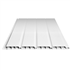 Lambris PVC blanc extérieur - Planchettes pré-percées pour habillage de sous-face - 4,0 m x 250 MM - ép. 10 mm