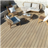 Lame de terrasse en bois composite Atmosphère - Chêne clair - 138 x 23 mm - Longueur 4 m - Silvadec