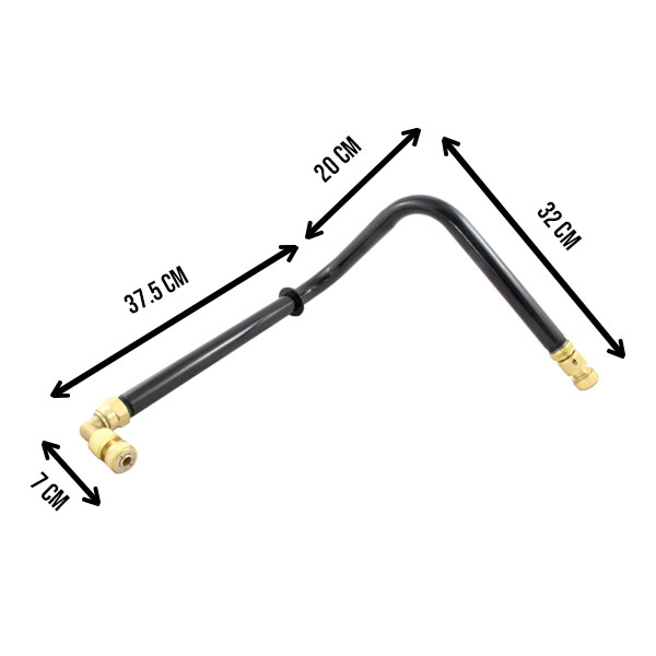 Dévidoir mural métallique Edia pour tuyau d'arrosage de 50 mètres diamètre 15 mm - vert et noir