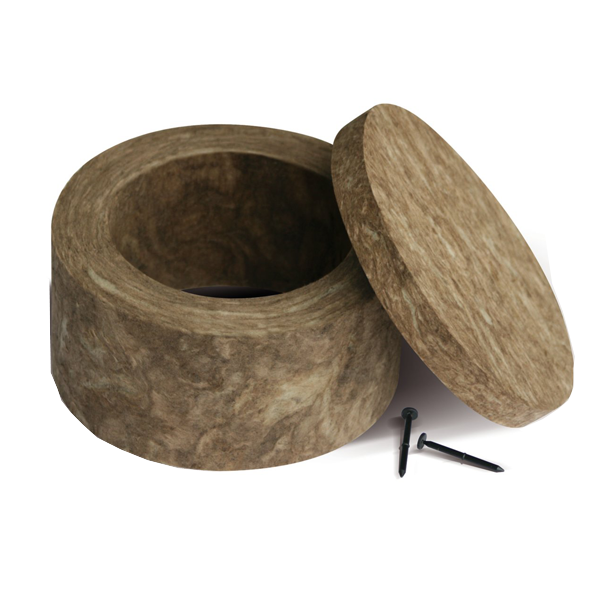 Protecteur thermique pour spot LED encastré - Knauf Spot Protector - H. 150 mm - Ø 248 mm - 4 pièces avec clous de verroullage