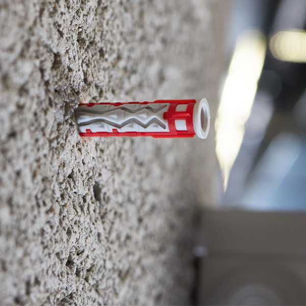 Cheville bi-matière universelle Spit Colortech sans vis - 8 x 50 mm - bidon de 250