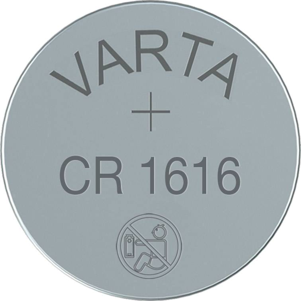 Pile bouton au lithium CR 1616 Varta 3V pour électronique