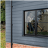 Lame de bardage en fibres-ciment Cedral Click finition relief - 186 MM x 12,00 MM - L. 3,60 M - Bleu océan C73