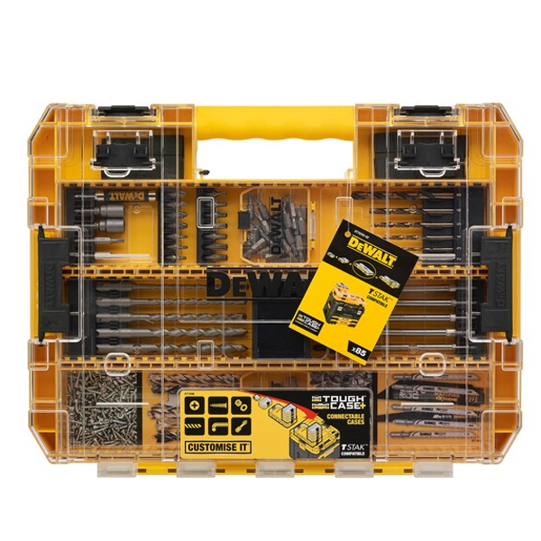 Grand coffret de 135 pièces - ensemble d’embouts perçage et vissage - Dewalt