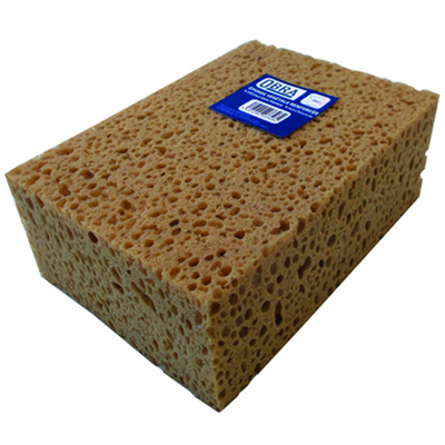 Eponge végétale renforcée Obra pour gros travaux - 14,6 x 9,6 cm
