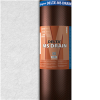 Nappe drainante pour soubassement - Delta MS Drain - 30 M x 2 M - ép.4 mm