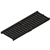 GRILLE PASSERELLE FONTE FENTE 12MM L500MM CAN X150-M150 C250