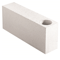 Bloc chaînage vertical en béton cellulaire - Compact 15 Ytong - 625,0 MM x 250,00 MM - ép. 150,00 MM