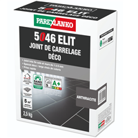 Joint de carrelage déco - 5046 Elit - sol et mur joints de 1 à 6 mm - Anthracite Sac de 2,5 KG