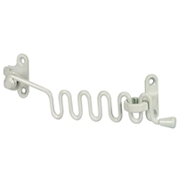 Entrebâilleur en serpentin métallique pour fenêtre Abus EFS - à visser - coloris blanc