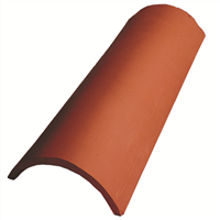 Tuile Canal C-50.21 Celler® Tejas Borja - en terre cuite - coloris Nature Rouge