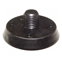 Fixation plastique à clouer pour positionnement de douilles de levage - Filetage Rd 20,0 MM - ⌀58 mm - 100 pièces