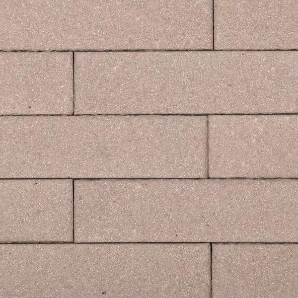 Plaquette de parement en terre cuite - 28 x 5 cm - ép. 1,4 cm - Gris perle