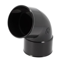 Coude femelle/femelle Nicoll pour tube de descente - Angle 67°30 - Diamètre 100 mm - Techtan Gris anthracite