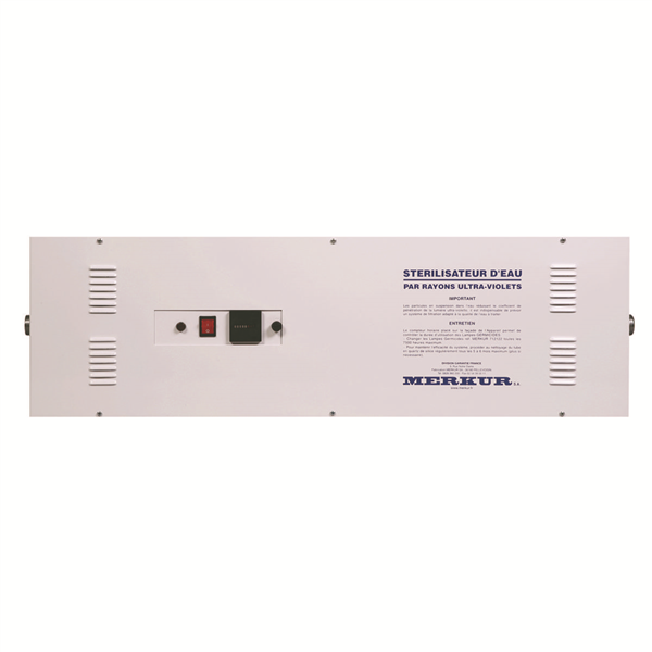 Stérilisateur UV horizonal 4001 - Puissance lampe UV : 40W - Raccord MM-3/4