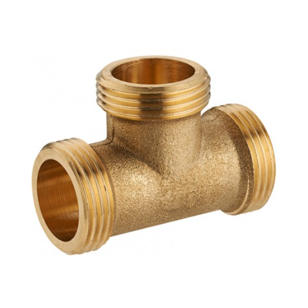 Raccord té mâle égal pour tube en cuivre - M 12 x 17 - À visser - Laiton - Noyon & Thiebault