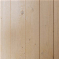 Lambris intérieur en Sapin du Nord scié fin ELOS - Blanc écume - 13,6 CMx1.2 CM - L.2.65 M