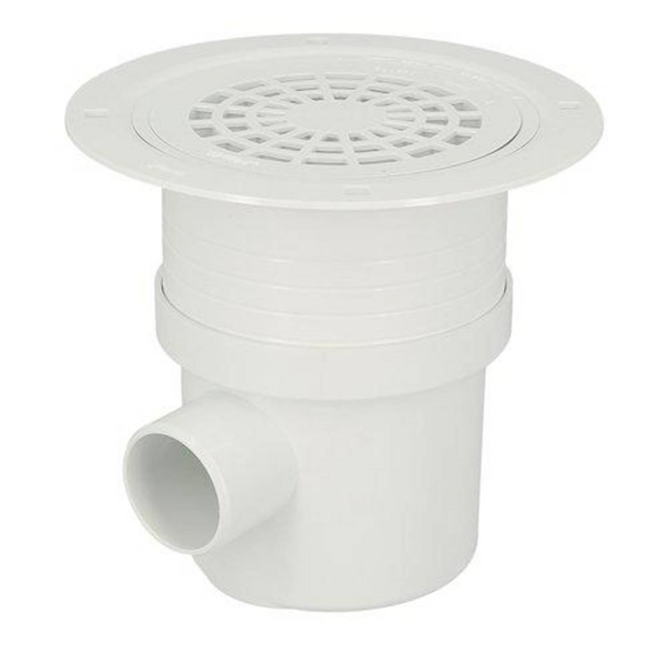 SIPHON P/REVETEMENT SOL PLASTIQUE GRILLE PVC