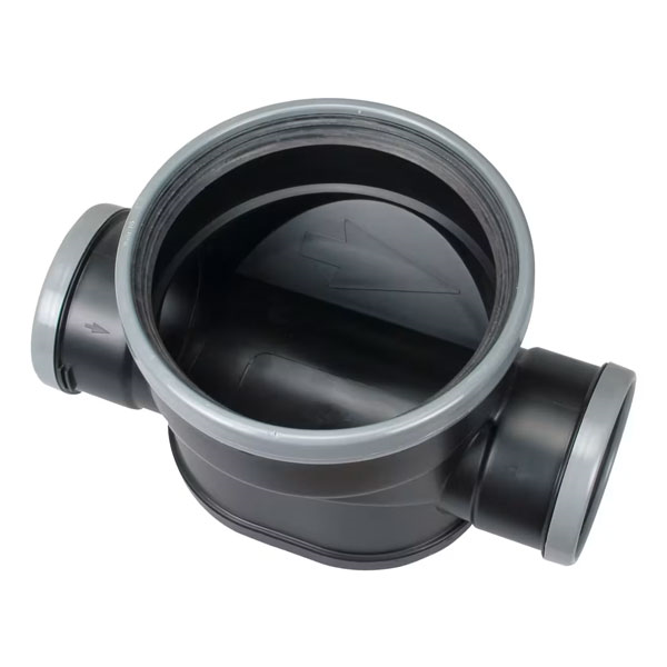 Tabouret de branchement à passage direct polypropylène - 315 mm - 100 x 160 mm