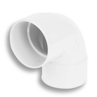 COUDE SIMPLE FF 87'30 D.100 BLANC