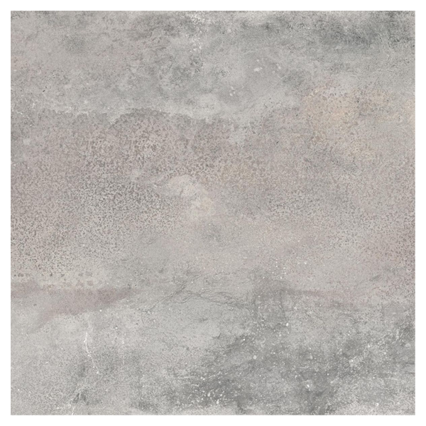 Carrelage intérieur grès cérame émaillé rectifié effet béton Vision - 60,0 cm x 60,0 cm - ép. 9,00 mm - Nuage