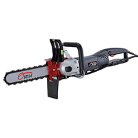 Tronçonneuse électrique à chaîne diamantée pour béton armé et matériaux de construction - ATDV E-SAW 3200W - profondeur de coupe 30 cm