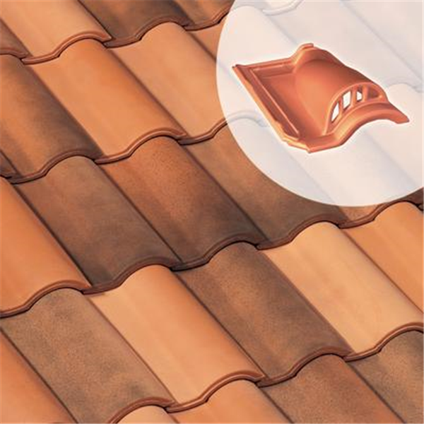 Tuile chatière grillagée Gallo Romane (GL111) - ouverture 21 cm² - Cuivre