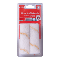 Rouleau patte de lapin spécial murs et plafonds L'Outil Parfait - Largeur 110 mm - Vendu par 2