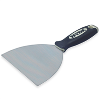 Couteau à enduire Théard MaxxGrip 6870 avec lame acier carbone manche bi-matière - largeur 152 mm