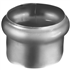 Bague ajustable simple en zinc naturel Rheinzink pour tuyau de descente de gouttière de