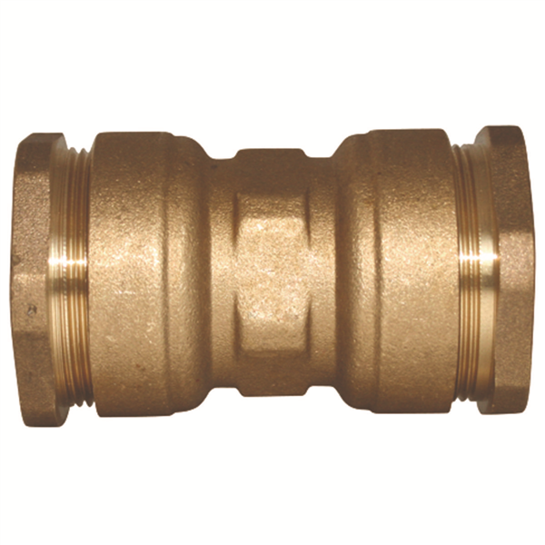 Raccord laiton manchon égal SUMO pour tube PE Ø40 mm