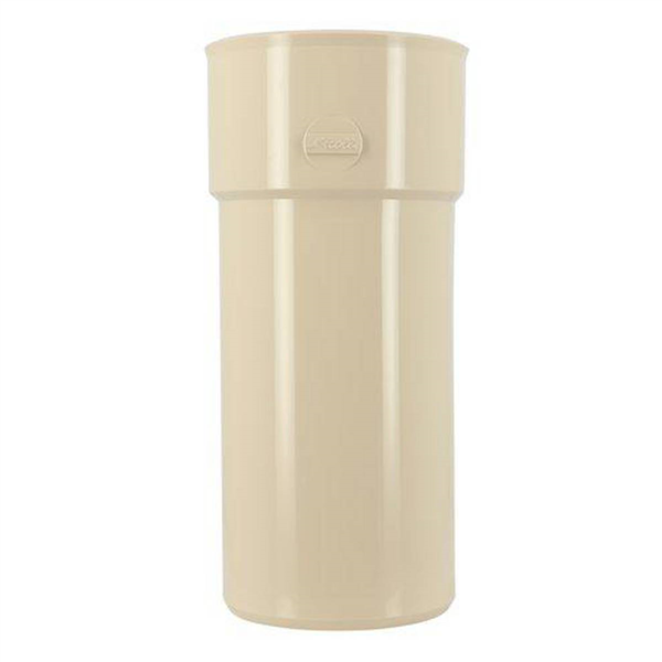 Manchette mâle/femelle pour tube de descente cylindrique Ø 80 - Sable