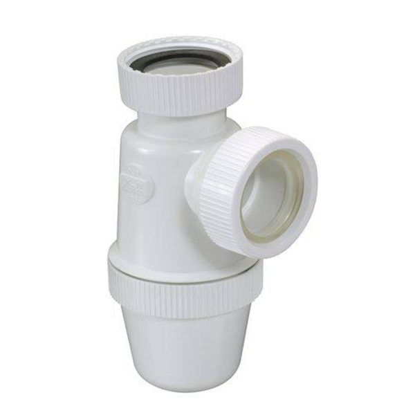SIPHON LAVABO A ECROUS VERTI.D.32 PVC-C BLANC