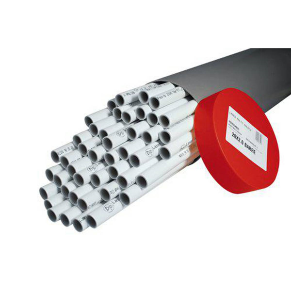 TUBE FLUXO NU EN LONGUEUR DE 4M D.20