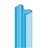 Montant Megastil pour plafond cloison et doublage - Dim. 140 x 56 mm - longueur 6,00 M