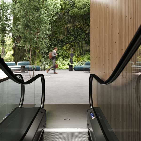 Carrelage extérieur antidérapant effet béton ciré Gris en grès cérame émaillé - Betonico - 60,0 CM x 60,0 CM - ép. 20,00 MM