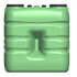 CITERNE DE STOCKAGE     2000L VERT
