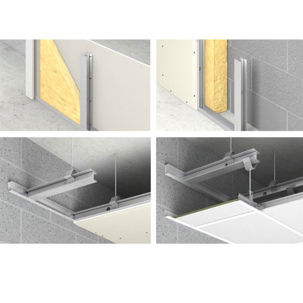 Montant M48 ID4 éclissé - ailes 57/60 mm - Longueur ajustable de 1650 à 3000 mm