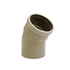 Coude PVC assainissement SDR 41 Mâle-Femelle 30° ⌀ 160,0 mm