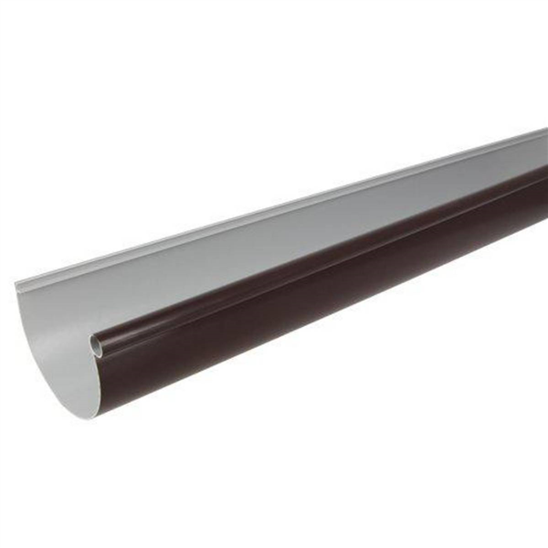 LONGUEUR GOUTTIERE DE 25 EN 4M MARRON