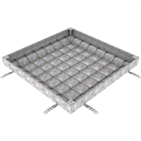 TRAPPE ACO UNIFACE ACIER GALVANISE 700X700MM H110MM M125 / 600KN