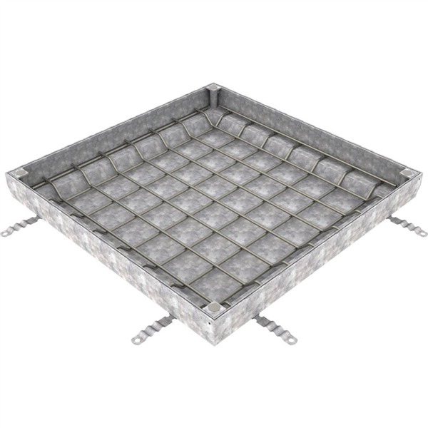 TRAPPE ACO UNIFACE ACIER GALVANISE 700X700MM H110MM M125 / 600KN