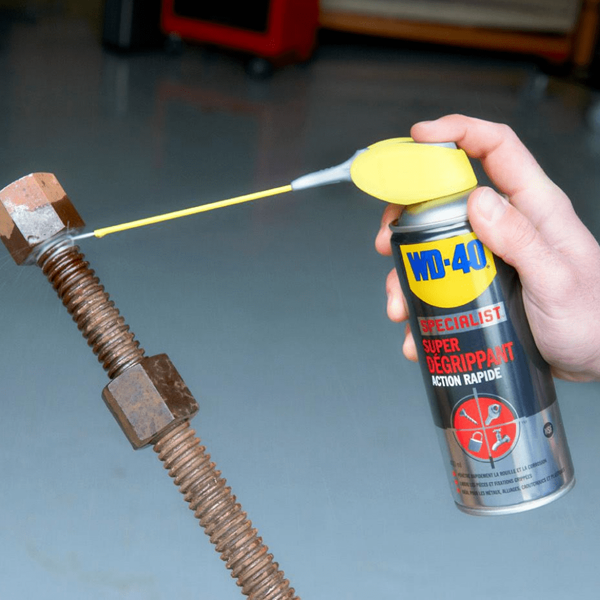 Super dégrippant WD-40 Specialist à action rapide - spray double position - aérosol de 400 ml