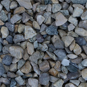 Gravillon de décoration mixte silico-calcaire gris - granulométrie 6 à 10 mm - Sac 25 kg